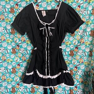 Vintage Morbid Threads Lolita Goth Maid